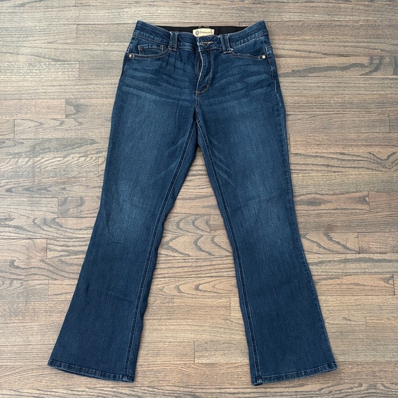 Democracy Dark Blue Bootcut Jeans - Picture 2 of 12